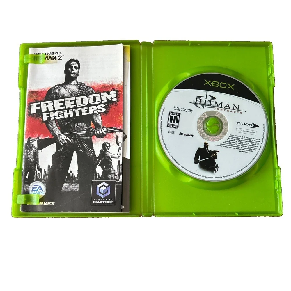 Hitman Contracts Xbox Video Game Complete With Manual CIB